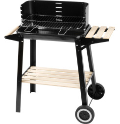 Gril Strend Pro Granada, BBQ, na drevené uhlie, 83,5x45x87cm