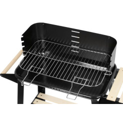 Gril Strend Pro Granada, BBQ, na drevené uhlie, 83,5x45x87cm