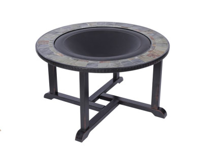 Gril a Ohnisko Strend Pro Grill, kovové, 4 stoličky, 3 v 1, 105x75 cm, uhlie, záhradné