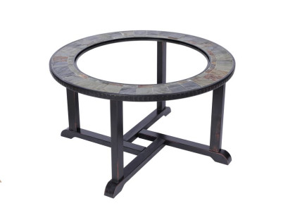 Gril a Ohnisko Strend Pro Grill, kovové, 4 stoličky, 3 v 1, 105x75 cm, uhlie, záhradné