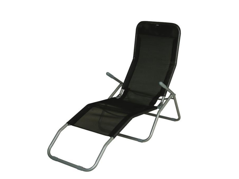 Lehátko JAMAICA, čierna, 140x60x95 cm