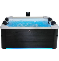 Vírivka MSpa® Oslo, LED, 6 osôb, 850 lit., 160x65 cm, hydro trysky