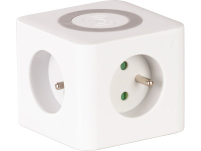 Kábel Strend Pro, predlžovací, tvar kocka, USB-C + A, bezdrôtové nabíjanie, 1,4 m, Wireless Kábel Strend Pro, predlžovací, tvar kocka, USB-C + A, bezdrôtové nabíjanie, 1,4 m, Wireless