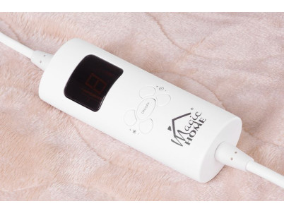 Deka MagicHome, výhrevná, flanel, béžová, 180x130 cm