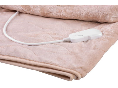 Deka MagicHome, výhrevná, flanel, béžová, 180x130 cm
