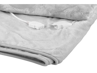 Deka MagicHome, výhrevná, flanel, sivá, 180x130 cm