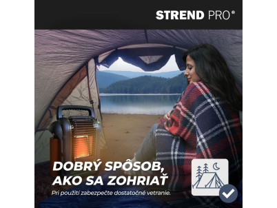 Ohrievač Strend Pro AD037, na kartuš so závitom, kempingový, prenosný, piezo Ohrievač Strend Pro AD037, na kartuš so závitom, kempingový, prenosný, piezo