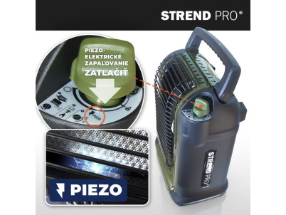 Ohrievač Strend Pro AD037, na kartuš so závitom, kempingový, prenosný, piezo Ohrievač Strend Pro AD037, na kartuš so závitom, kempingový, prenosný, piezo