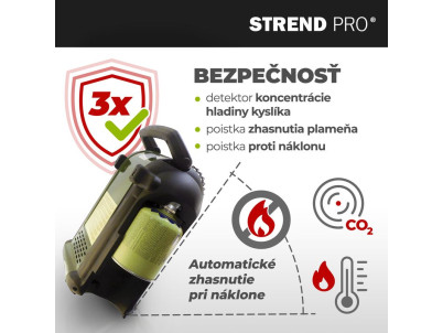 Ohrievač Strend Pro AD037, na kartuš so závitom, kempingový, prenosný, piezo Ohrievač Strend Pro AD037, na kartuš so závitom, kempingový, prenosný, piezo