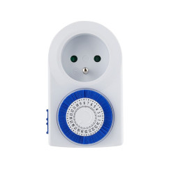 Časovač Strend Pro, mechanická spínacia zásuvka, 220-240 V, max. 3500 W