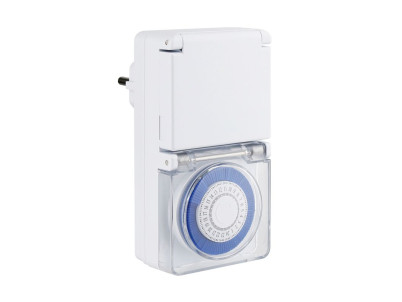 Časovač Strend Pro, mechanická spínacia zásuvka, 220-240 V, max. 3500 W Časovač Strend Pro, mechanická spínacia zásuvka, 220-240 V, max. 3500 W