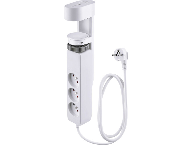 Kábel Strend Pro, L-1,4 m, predlžovací, 6v1, 3x zásuvka, 2x USB-A, 1x USB-C, s upnutím na stôl Kábel Strend Pro, L-1,4 m, predlžovací, 6v1, 3x zásuvka, 2x USB-A, 1x USB-C, s upnutím na stôl