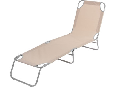 Lehátko PANAMA, béžové, 188x55x27 cm