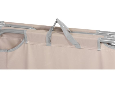 Lehátko PANAMA, béžové, 188x55x27 cm