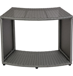 Nábytok k vírivke MSpa®, podstavec, k okrúhlej vírivke, otvorený, 80x30x58 cm