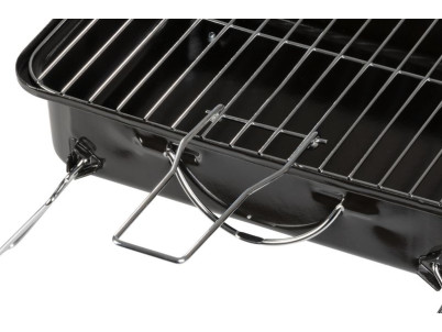 Gril Strend Pro Paolo, BBQ, na drevené uhlie, 37x27x17 cm