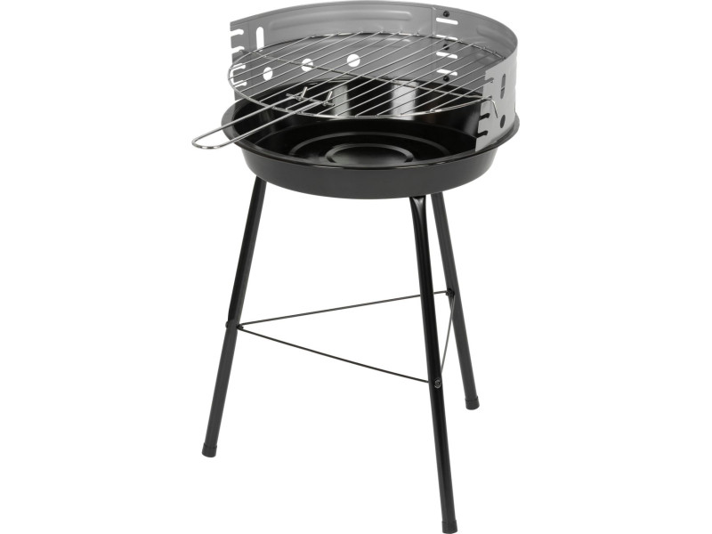 Gril Strend Pro Fabio, BBQ, na drevené uhlie, 38x38x55 cm