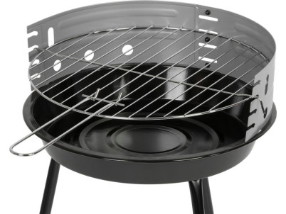 Gril Strend Pro Fabio, BBQ, na drevené uhlie, 38x38x55 cm