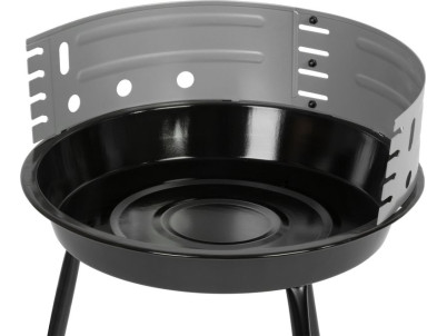 Gril Strend Pro Fabio, BBQ, na drevené uhlie, 38x38x55 cm