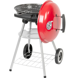 Gril Strend Pro Pluto, BBQ, na drevené uhlie, 36x46,5x71 cm