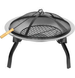 Ohnisko Strend Pro Mara, BBQ, kovové, okrúhle, 57x57x40 cm