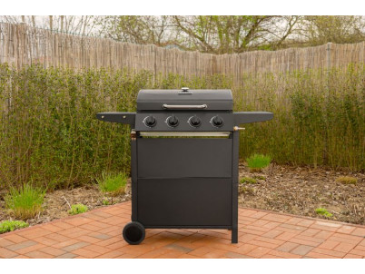 Gril Strend Pro Malaga, BBQ, plynový, 4 horáky