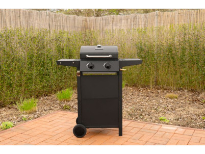 Gril Strend Pro Andora, BBQ, plynový, 2 horáky