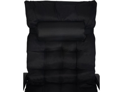 Lehátko POHO, čierne, polohovateľné, 65x160x110 cm Lehátko POHO, čierne, polohovateľné, 65x160x110 cm