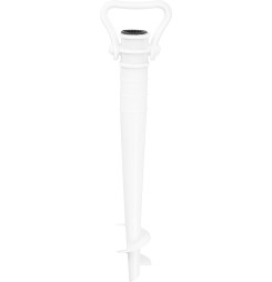 Stojan na plážový slnečník LEQ CONNOR, PVC, skrutka do zeme, držiak, 43 cm