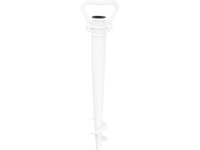 Stojan na plážový slnečník LEQ CONNOR, PVC, skrutka do zeme, držiak, 43 cm