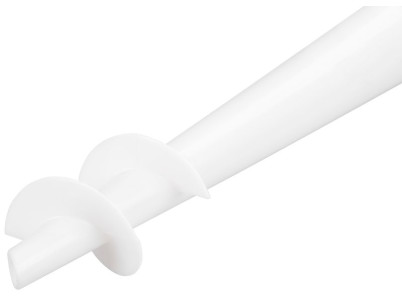 Stojan na plážový slnečník LEQ CONNOR, PVC, skrutka do zeme, držiak, 43 cm