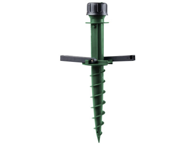 Stojan na plážový slnečník Strend Pro OD-50265, skrutka do zeme, držiak, 22-34 mm