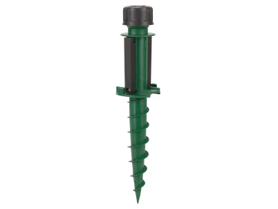 Stojan na plážový slnečník Strend Pro OD-50265, skrutka do zeme, držiak, 22-34 mm