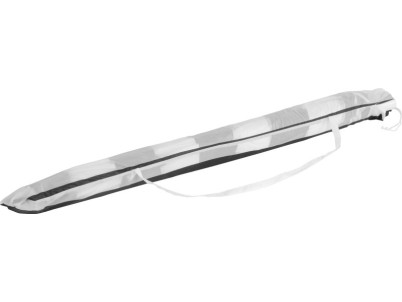 Slnečník DALIA 180 cm, 32/32 mm, s naklápacím kĺbom, čierno-biely, plážový
