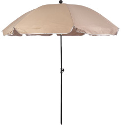 Slnečník BETTY 200 cm, 22/25 mm, s kĺbikom, béžový, plážový