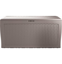 Záhradný box Keter Samoa Rattan Box 270L cappuccino
