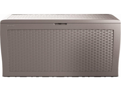 Záhradný box Keter Samoa Rattan Box 270L cappuccino
