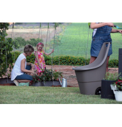 Záhradný vozík Keter Easy Go Breeze 50L hnedý