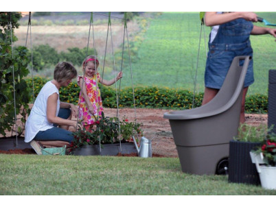 Záhradný vozík Keter Easy Go Breeze 50L hnedý