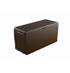 Záhradný box Keter Samoa Rattan Box 270L hnedý