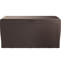 Záhradný box Keter Samoa Rattan Box 270L hnedý