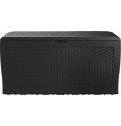 Záhradný box Keter Samoa Rattan Box 270L grafitový