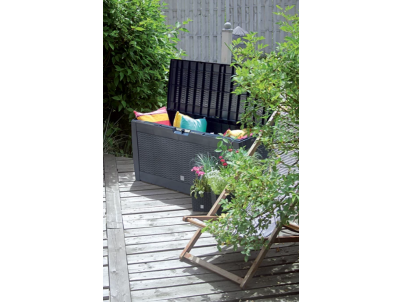 Záhradný box Prosperplast BOXE RATO antracit 310L Záhradný box Prosperplast BOXE RATO antracit 310L