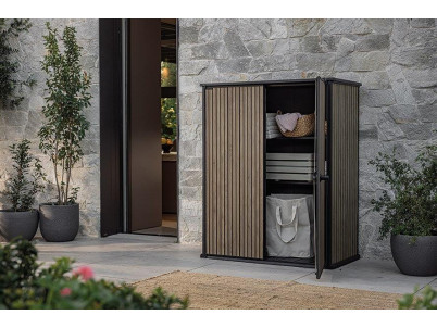 Záhradný box Keter Signature 1400 l Venetian hnedý