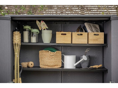 Záhradný box Keter Signature 1400 l Venetian hnedý