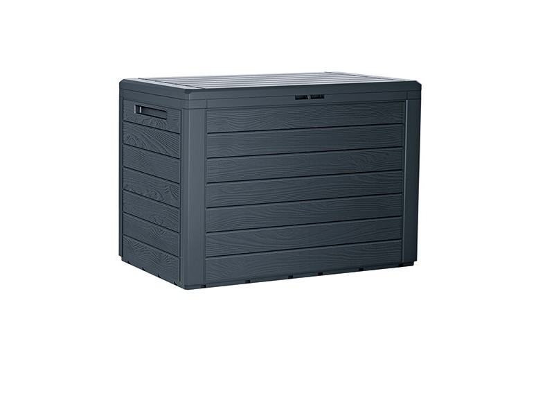 Záhradný box Prosperplast WOODEBOX antracit 190L Záhradný box Prosperplast WOODEBOX antracit 190L