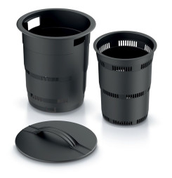 Kompostér Prosperplast COMBIOSOIL čierny 25cm