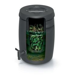 Kompostér Prosperplast COMBIOLIQ čierny 55l