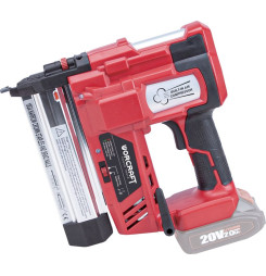 Sponkovačka Worcraft CNS-S20LiH ShareSYS, 20V Li-Ion, s reguláciou, LED sveto, sponky U + klince T