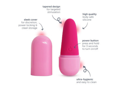 Pink Passion Intímny vibrátor PLUSONE